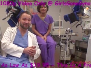 Perempuan hitam cutie jackie banes diperiksa oleh doc tampa & doktor meningkat di girlsgonegyno&period;com