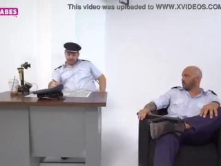 SUGARBABESTV&colon; Greeks police officer adult clip