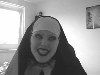 Captivating зло монахиня lipsync