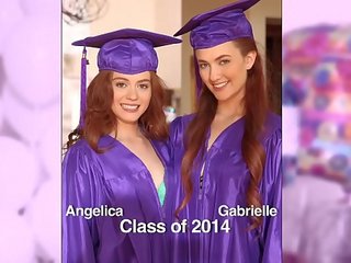Gadis mati liar - kejutan graduation pesta untuk remaja ujungnya dengan lesbian kotor klip