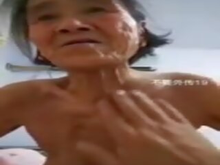 Ķīnieši vecmāmiņa: ķīnieši mobile pieaugušais saspraude saspraude 7.b