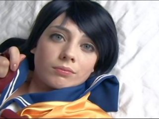 Praleisti hannah minx - japoniškas cosplay 1