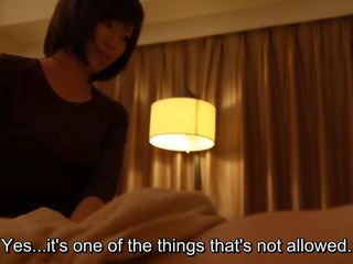 Subtitled Japanese hotel massage handjob leads to dirty film in HD