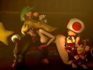 Princess Peach sex video