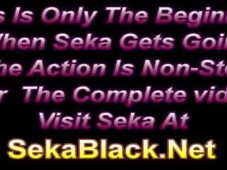 Seka has been naughty and an Interracial MD is called in