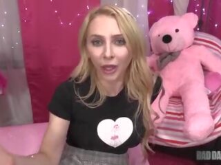 Baddaddypov - libidinous blondýna divinity alix lynx miluje na film preč ju groovy telo na krok otec