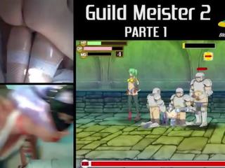 我 啦 chupa mientras juego - blow-videogames - guild meister 2 单方 1