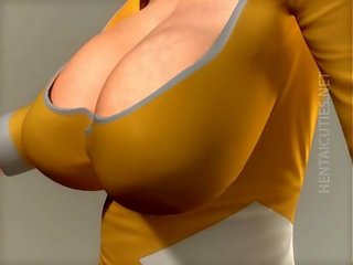 Orang berambut pirang 3d animasi pornografi cangkul memberikan lisan seks mov