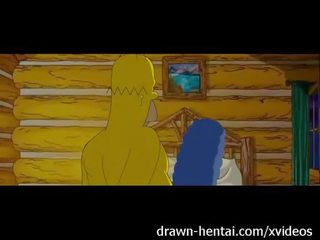 Simpsons likainen elokuva - aikuinen klipsi yö