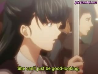 Anime lesbičky tribbing a mazlící