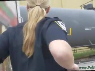 Black milf cop adult clip movies Black suspect taken on a raunchy ride
