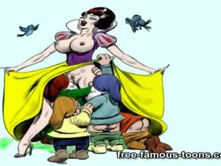 Snowwhite এবং dwarfs x হিসাব করা যায় ভিডিও প্যারোডী