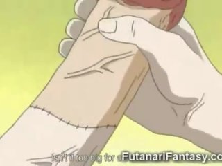 Hentai futanari 2 kaki pecker